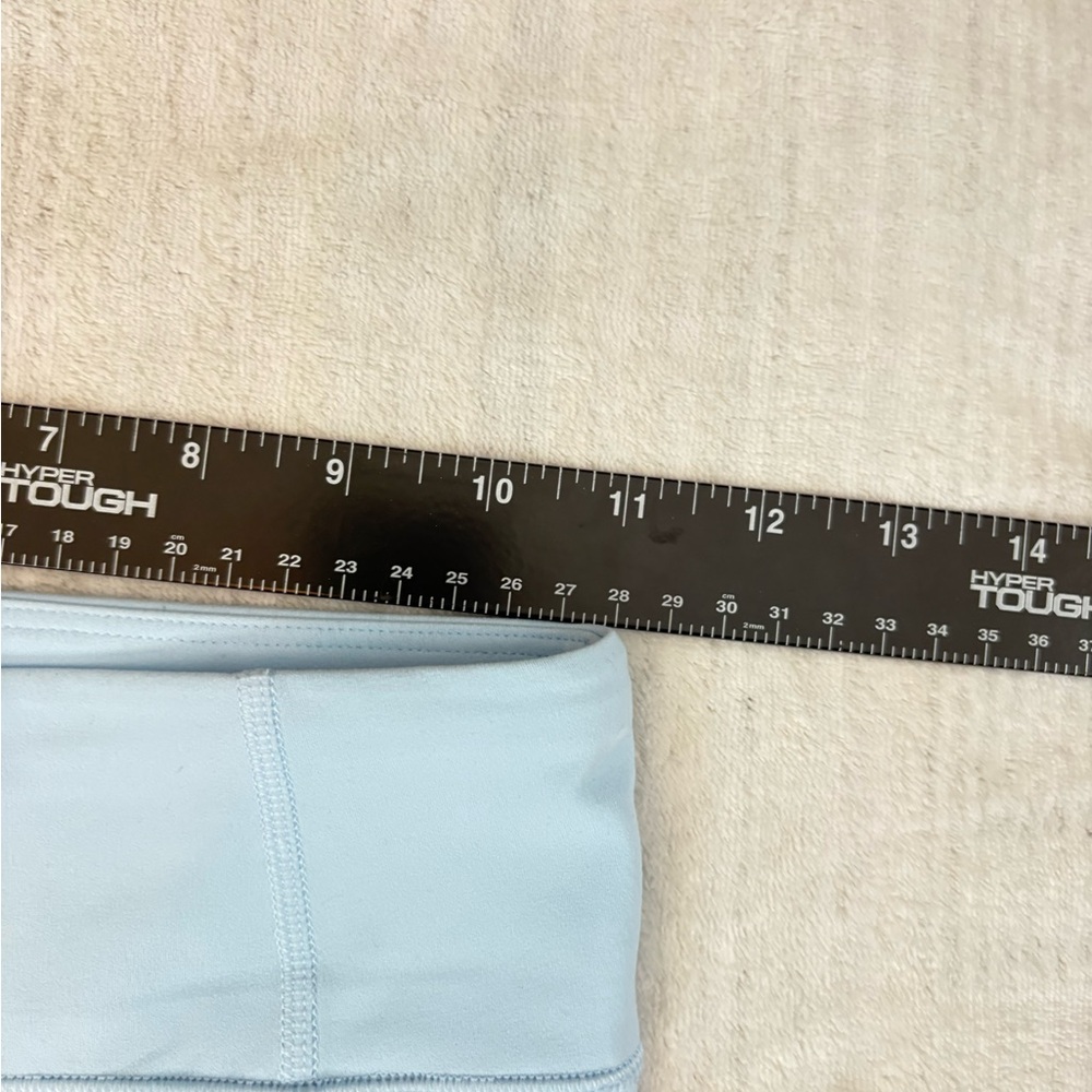 NWT Athleta Girl  Leggings in Light Blue Size 12 High Rise Stash - Picture 8 of 10